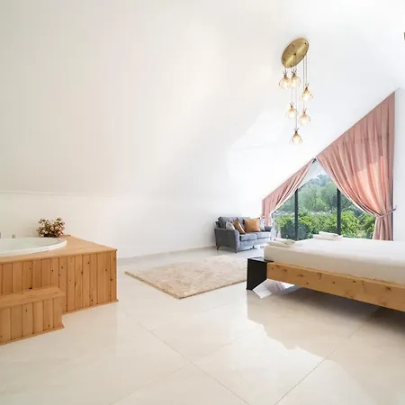 Müstakil Yüzme Havuzlu Geniş Bahçeli Villa Loft Fethiye